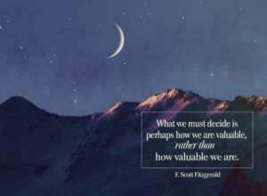 How We Are Valuable by F. Scott Fitzgerald [3276-18070]