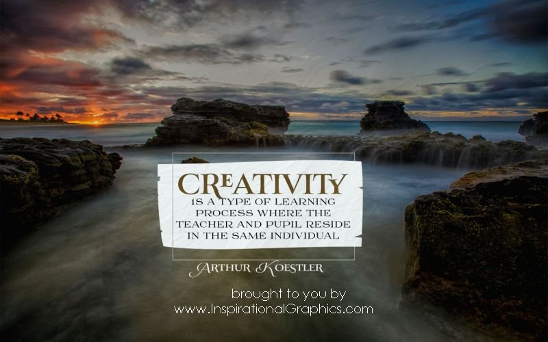 Creativity Is A Type Of Learning by Arthur Koestler [3279-18047]