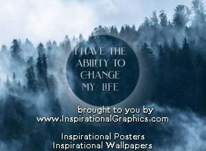 Ability To Change My Life Positive Affirmation [3196-17710]