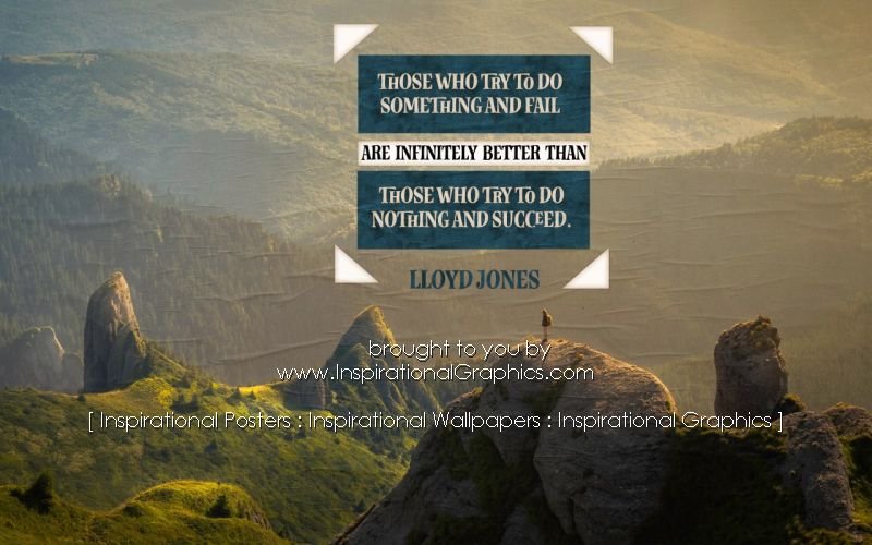 Those Who Try To Do Something by Lloyd Jones [3203-17714]