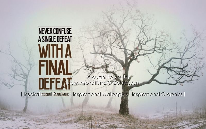 Single Defeat by F. Scott Fitzgerald [3208-17705]