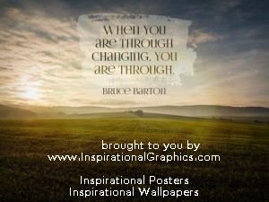 When You Are Through Changing