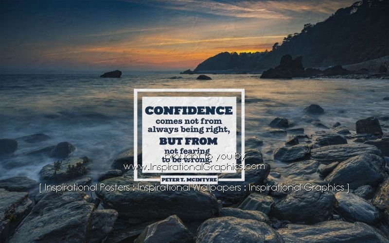 Confidence Comes by Peter T. McIntyre [3228-17851]