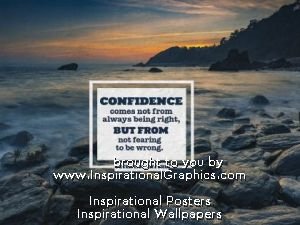 Confidence Comes