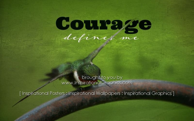 Courage Defines Me Positive Affirmation [3239-17893]