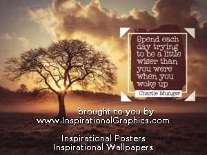 Be A Little Wiser