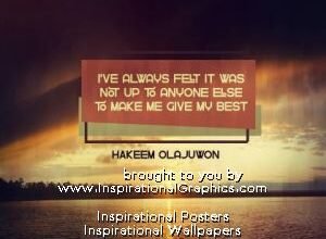 Make Me Give My Best by Hakeem Olajuwon [3425-18412]