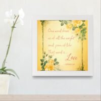 One Word Frees Us Of All - LOVE by Sophocles - CustomLoveArts