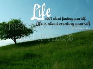 Creating Yourself