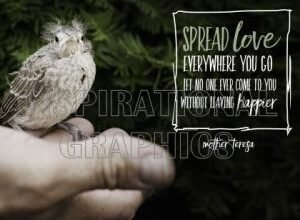 Spread Love Everywhere You Go by Saint Mother Teresa [1894-11828]