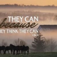 They Can by Publius Vergilius Maro Inspirational Quote Graphic [001-5448-2008-09]