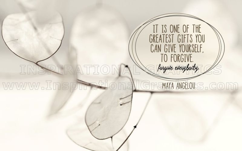 One Of The Greatest Gifts by Maya Angelou Inspirational Quote Graphic [2458-14253-2020-01]