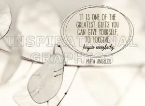 One Of The Greatest Gifts by Maya Angelou Inspirational Quote Graphic [2458-14253-2020-01]